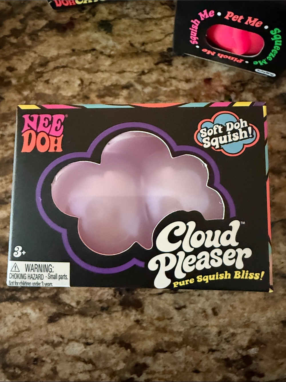 Pleaser Cloud Pleaser Soft Doh Squish - Purple Pink